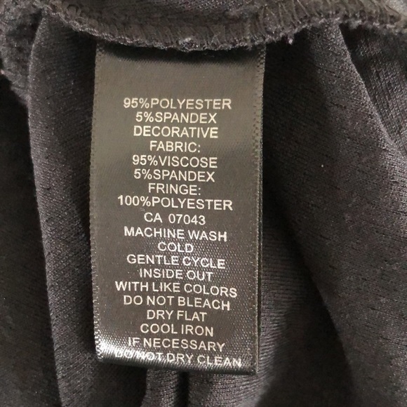 BLACK sparkle plus size top - Picture 6 of 9